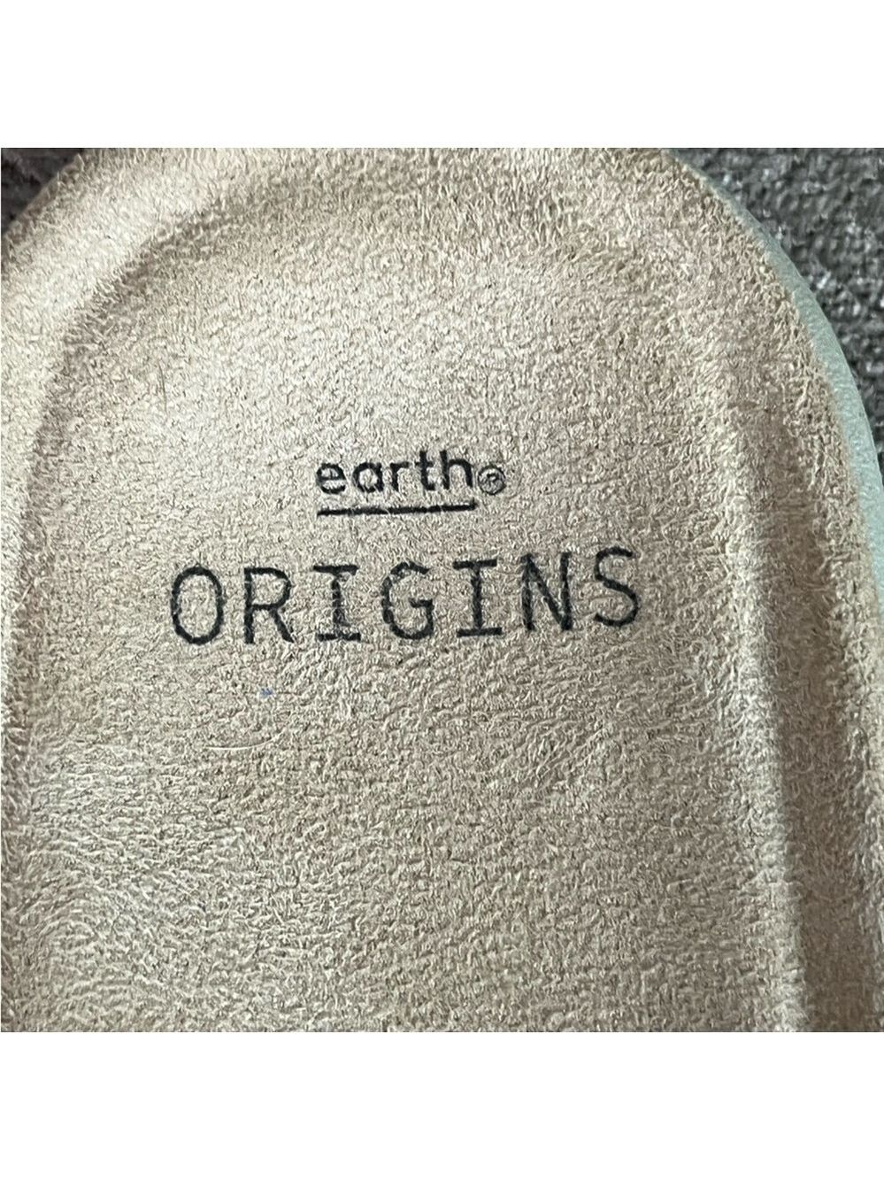 Earth Origins Sandra Suede Leather Multi-Strap Slide Sandals  Sz 11 like new - Picture 11 of 12